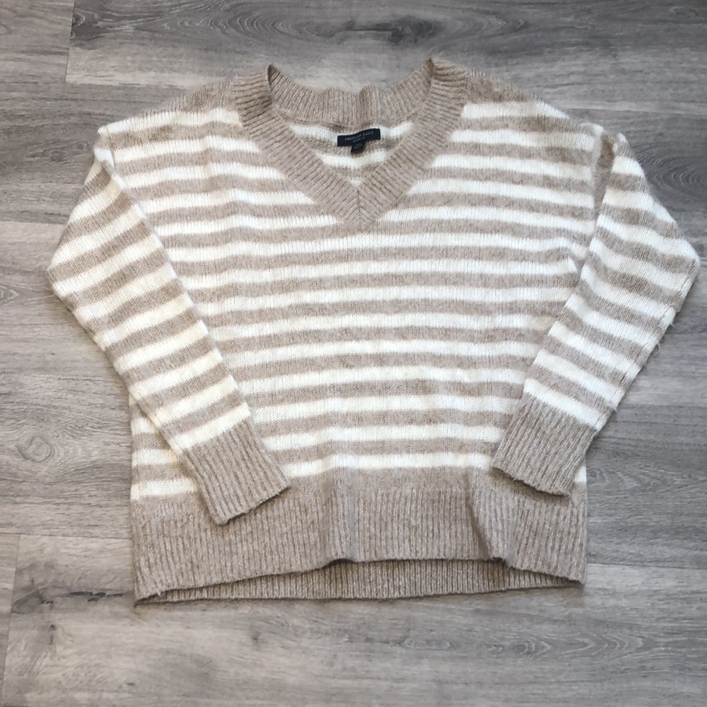 5 for $20 American eagle striped sweater size small